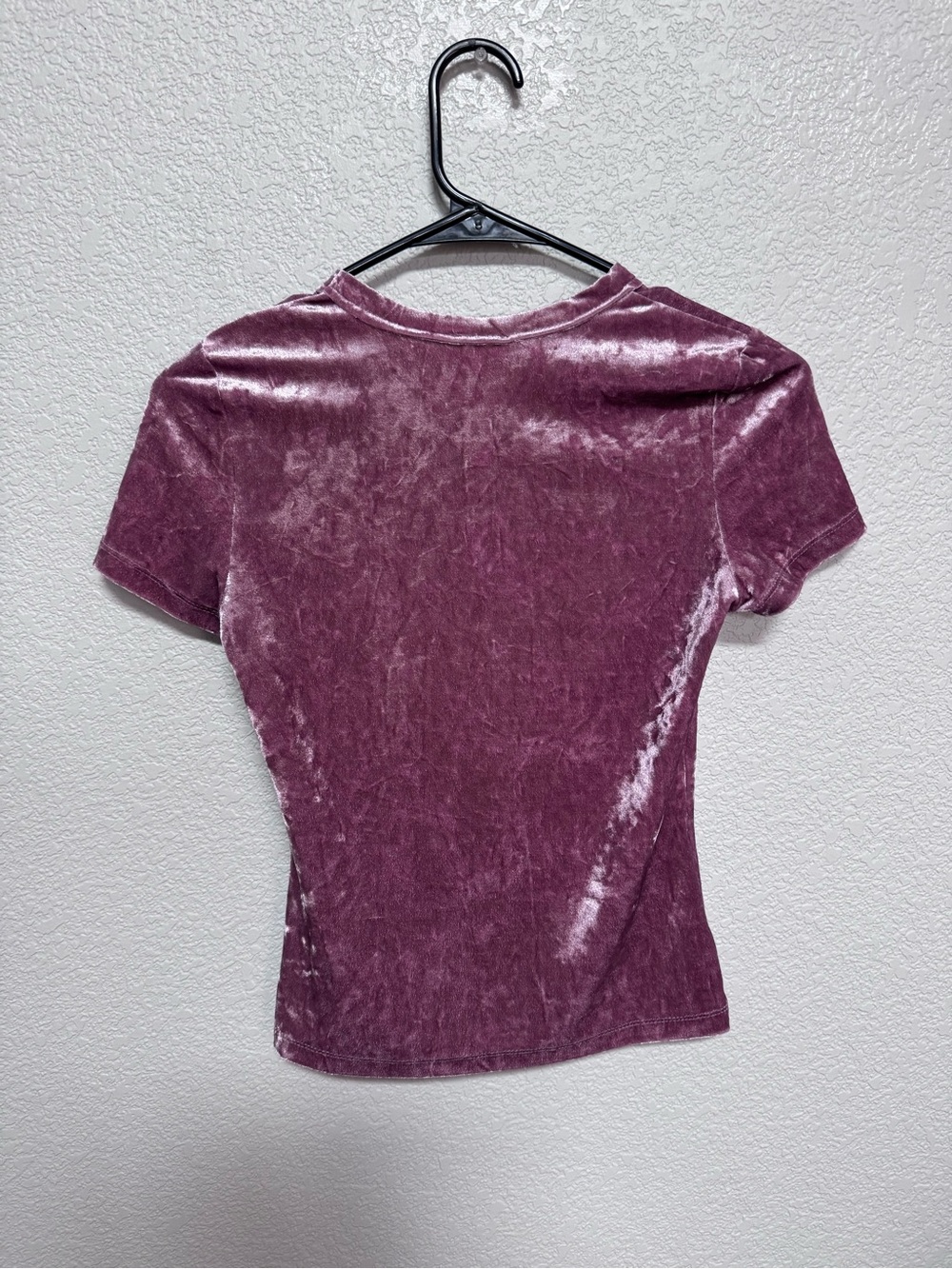 Free People Velvet Baby Tee Pink Lavendar Women’s XS Summer Festival - Picture 5 of 5